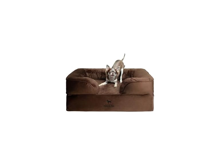 NOAH & PAW SO-VE-BR-M M NOAH & PAW Dog Bed - Sofa Br