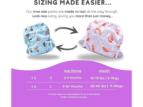 Bambi & Boo Reusable Swim Diapers