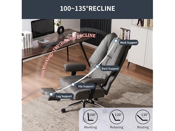 EXCEBET BC0757260886685 office chair