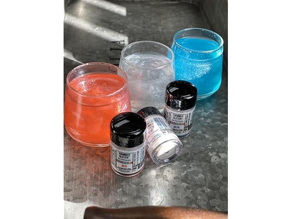 Edible Silver Glitter Drink Dust 3 Gram Shaker