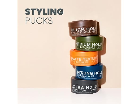 (2 Pack) Eleven Australia Extra Hold Styling Clay, 3 oz