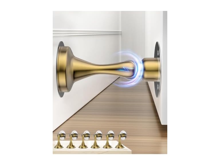 HELEMAN Magnetic Door Stopper 2 Pack - Gallery 29