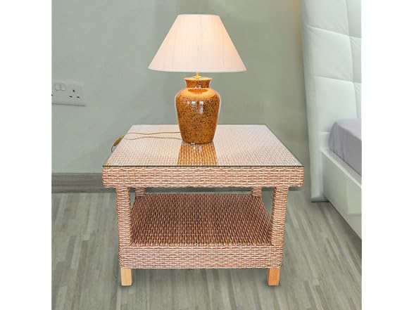 Dulles Glass Dulles Glass 12 inch Square Glass Table - Gallery 2