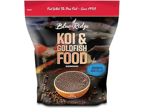 Blue Ridge Koi Fish Food 5lb - Koi Food