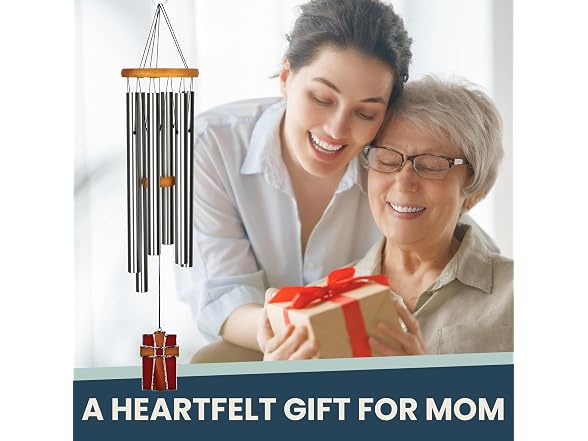 28" Woodstock Wind Chimes for Outside