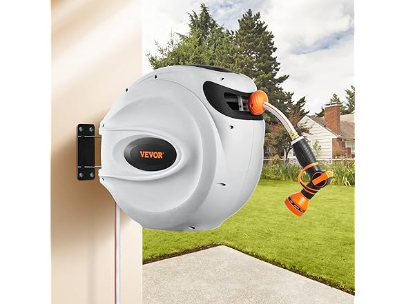 VEVOR Retractable Hose Reel, 84ft