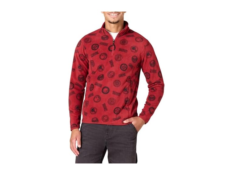 Amazon Essentials Men's Polar Fleece Quarter-Zip Mock Jacket