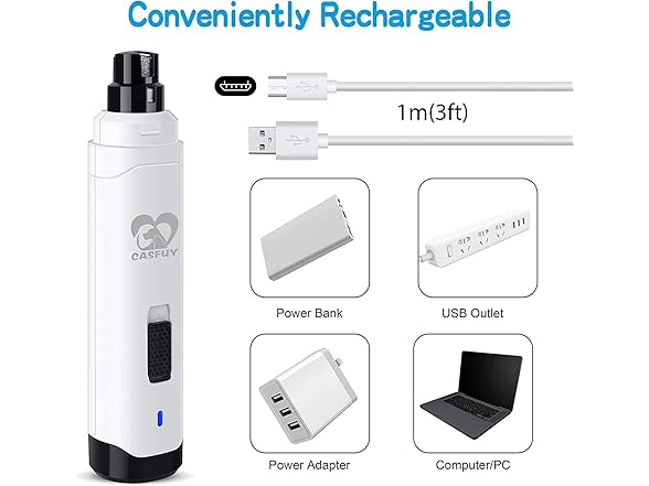 Casfuy B07PFCLHKR dog nail grinder