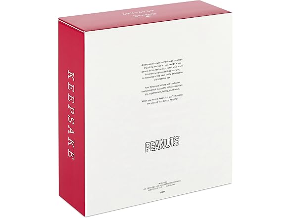 Hallmark Peanuts Snoopy Ornament 6Pk