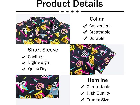 Artsadd Men (S) Outfit Hawaiian Shirts Shirts