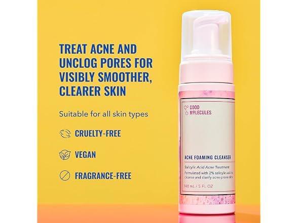 Good Molecules Acne Foaming Cleanser 2% Salicylic