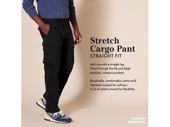 Amazon Essentials Men Straight-fit Cargo Pant