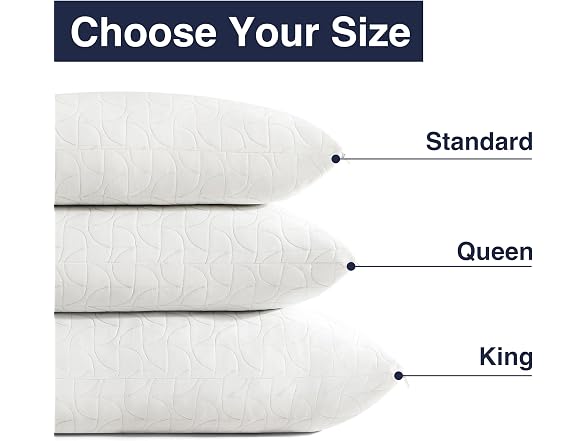 Casual Living Cooling Bed Pillow, Set of 2