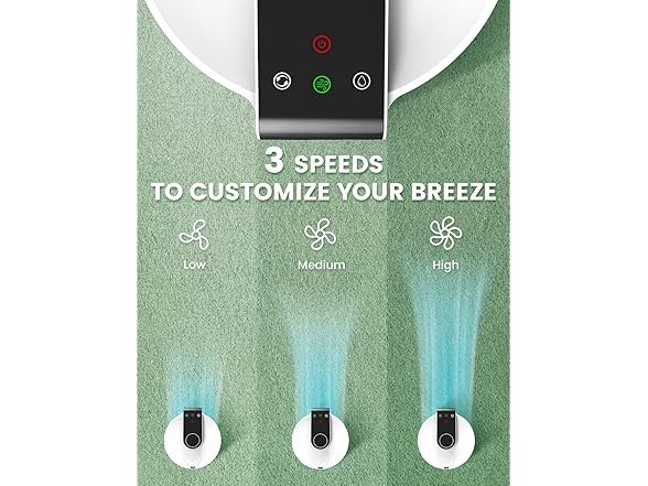 hifresh Mini Portable Air Conditioner, 9"