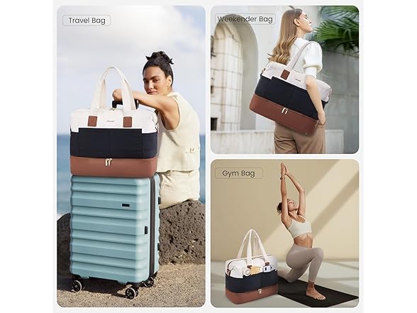 LOVEVOOK Puffer Weekender Bags