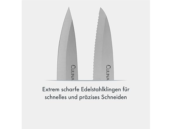CULINARE 2 Piece Knife Set, Grey