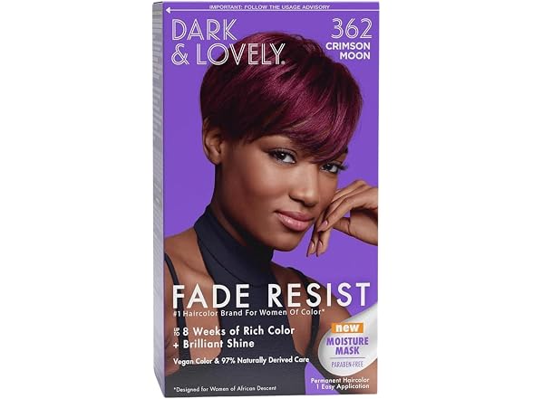 Dark and Lovely Color 362 Crimson Moon