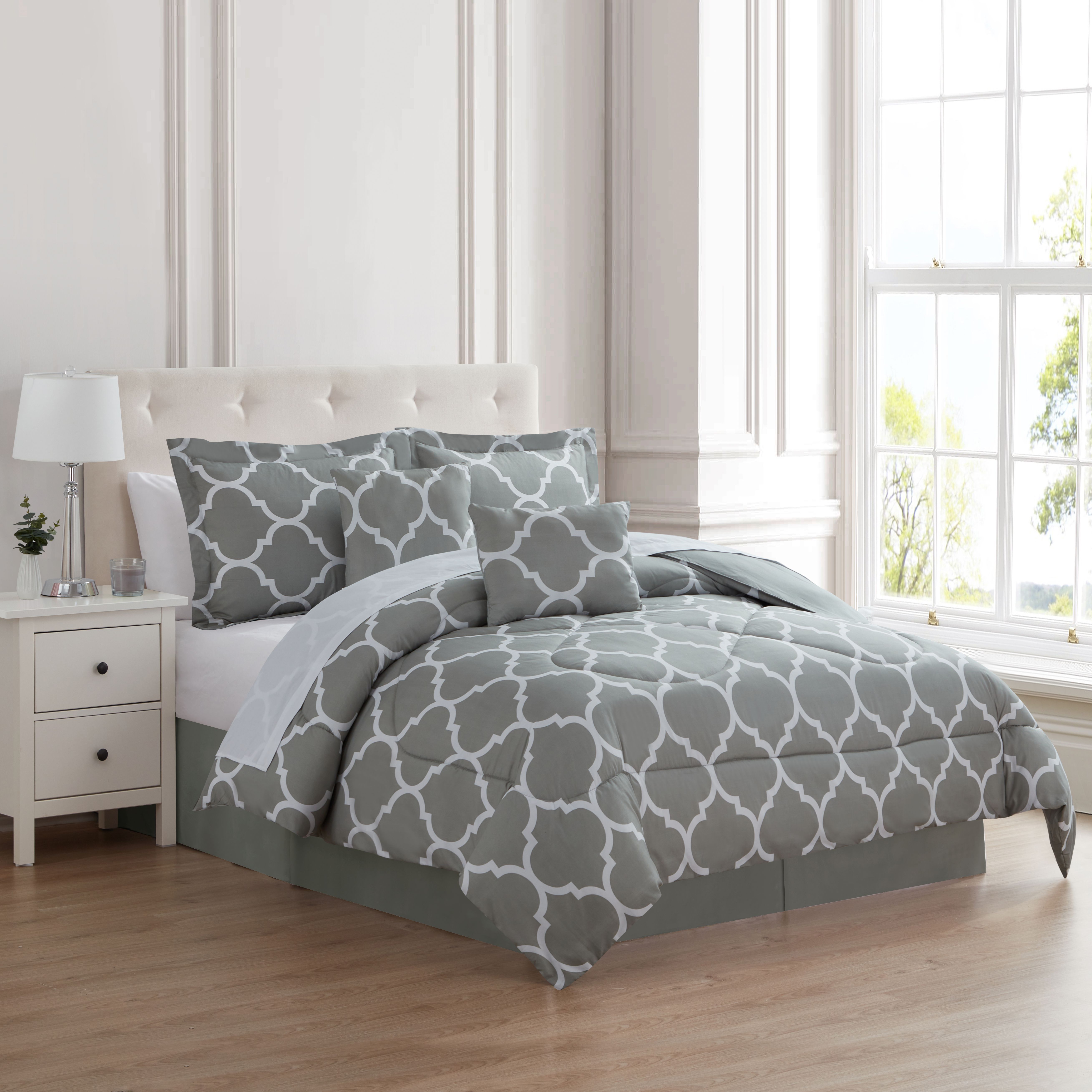 6-Piece Trellis Oversized Comforter Set - Gallery 16