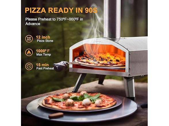 PolarcoForgeco BC1221325050003 Pizza Oven