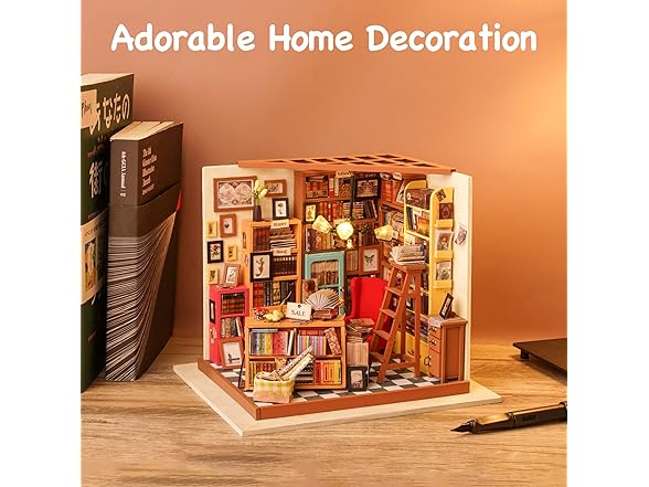 ROBOTIME DIY Miniature House Kit for Adults