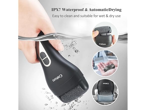 Crehora Electric Foot Callus Remover Kit