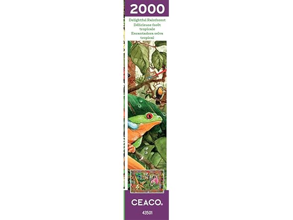 Delightful Rainforest 2000Pc Puzzle