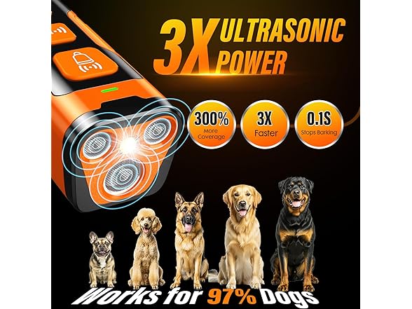 YUYQA Dog Bark Deterrent Device