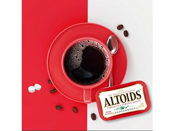 ALTOIDS Classic Peppermint Breath Mints, 1.76 oz Tin
