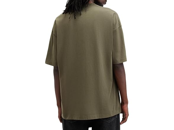 AllSaints Bones SS Crew Marley Green LG