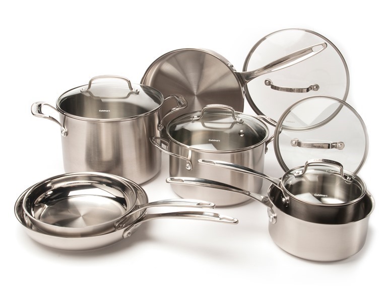 Cuisinart 12-Piece SS Cookware Set