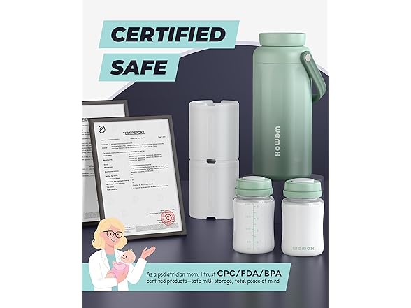 Breast Milk Cooler Bottle