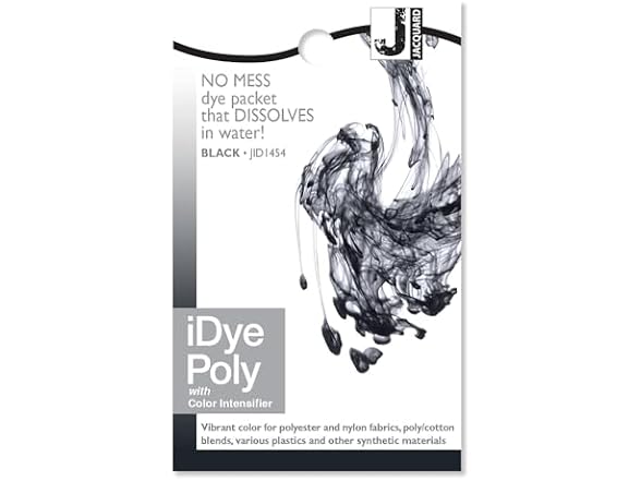 Jacquard Idye Polyester Dye: Black