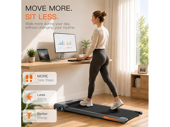 LIFErank Walking Pad Treadmill for Home