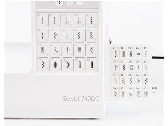 Janome SEWIST740DCFR Computerized Sewing Machine