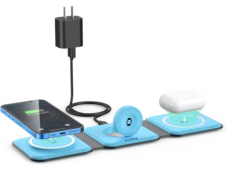 RTOPS Wireless Charger 3 in 1,RTOPS Magnetic Travel W