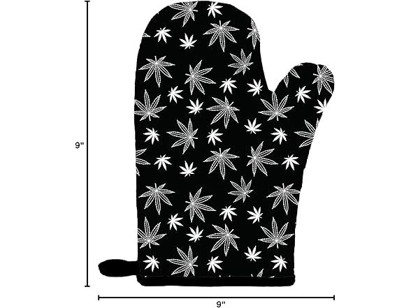wisted Wares Funny Oven Mitts with Sayings