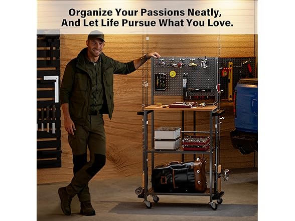 3-Tier Fishing Rod Storage Rack