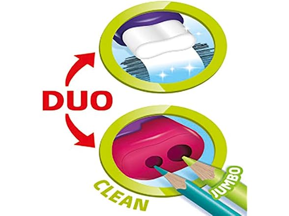 Maped Connect Coloured Duo Eraser and