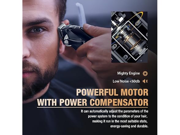 Professional Barber Hair Clippers Cordless