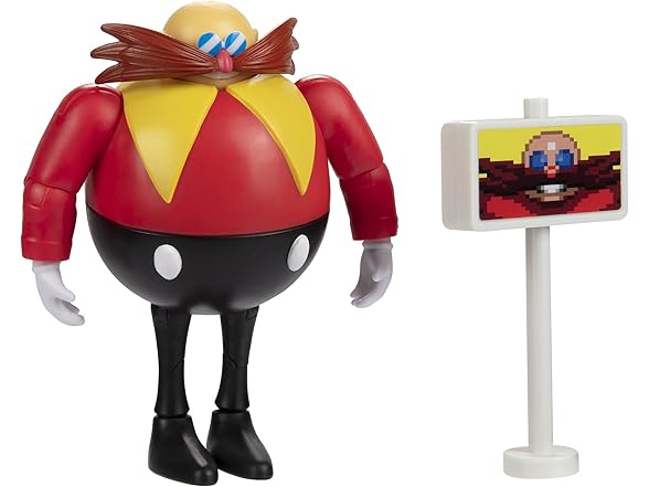 Sonic The Hedgehog 4" Articulated Action Figures