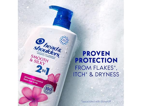 Head and Shoulders Smooth Silky 2in1 Twin Pack