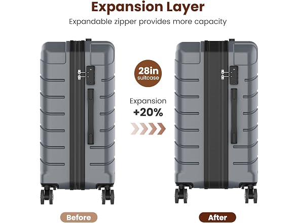 ExoRoute 3-Piece Hardshell Luggage Set