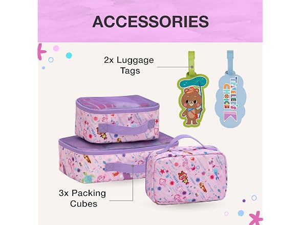 Traveler's Choice Kids JoJo the Bear's Travel Adventure, 6-Piece Set