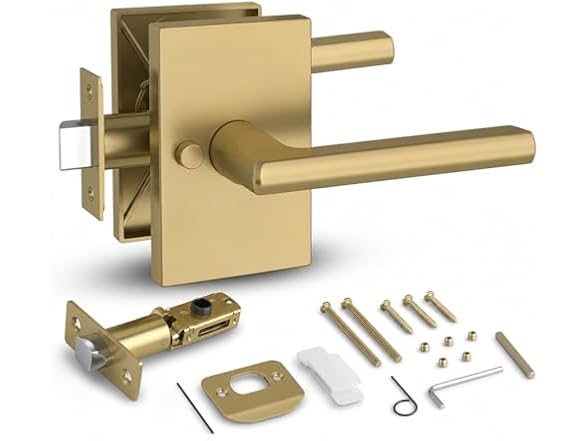 Satin Brass Privacy