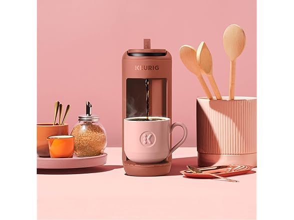 Keurig K-Mini Mate Single Serve K-Cup Coffee Maker- Red