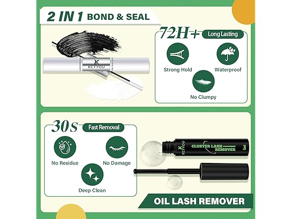 KEYYOU DIY Lash Extension Kit