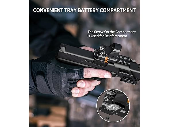 VOTATU PMD505-R Micro Red Dot for RMS/RMSc Footprint