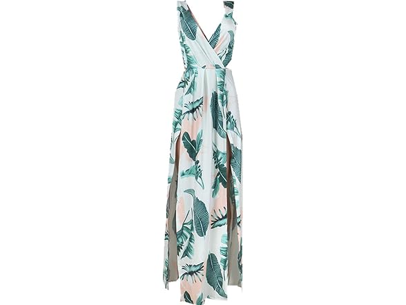 Taiduosheng Women (S) Sexy V Neck Party Boho Dress