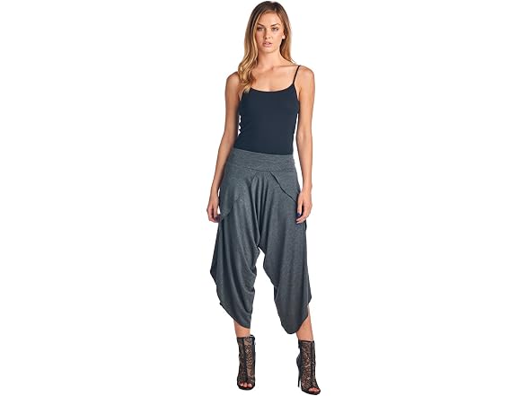 Popana Women (L) Casual Summer Boho Harem Pants
