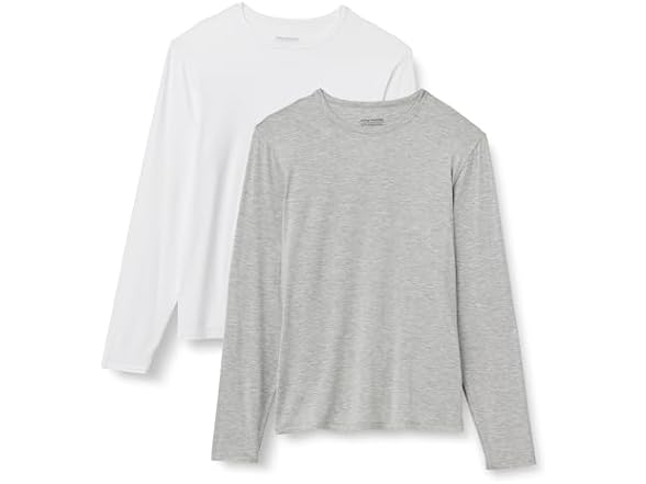 Medium Grey Heather/White